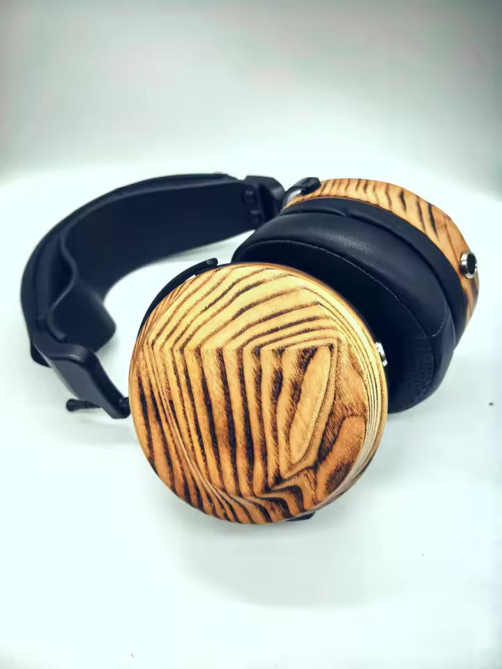 Geekyaudio Shadow K Hifi Music Monitor Studio Full Size Closed Back Audiophiles Headphones Earphones ZMF Caldera