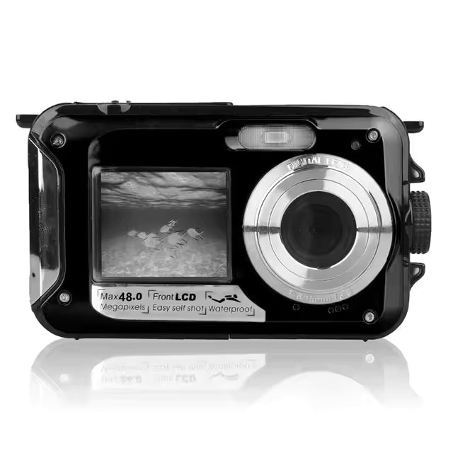 48 Million Pixel Dual-Screen Underwater Waterproof High-definition Digital Camera Point-and-shoot Digital Camera Vlog Camera