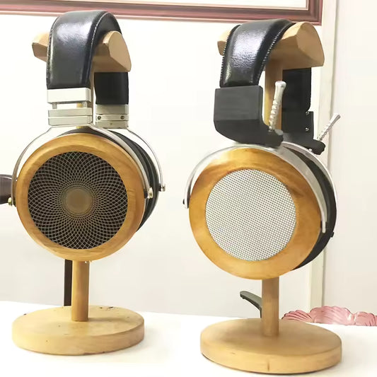 Handmade Headphones Housing for 40mm 50mm 70mm Headphones DIY Open Back Type Headphones Shell Case