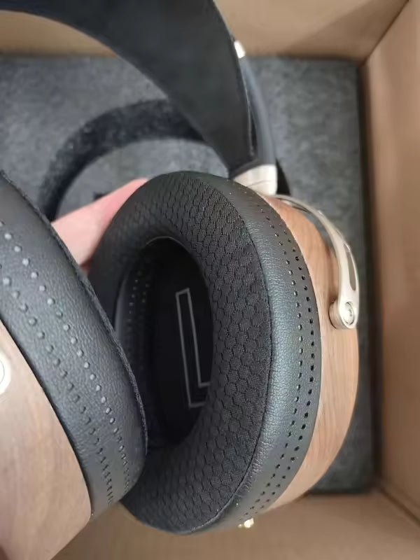 Hifi 50mm Headphone Housing Wood For 40mm 50mm 52mm 70mm Headset Diy Over Earphone Case With 3.5mm Jack interface On Sale 1pc
