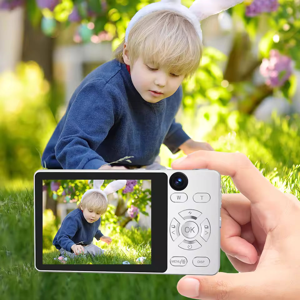 Vandlion A61 Digital Camera Selfie Mode 2.8" TFT High Score LCD Screen 4K Video Recording 2000mAh Large Battery Capacity Cam