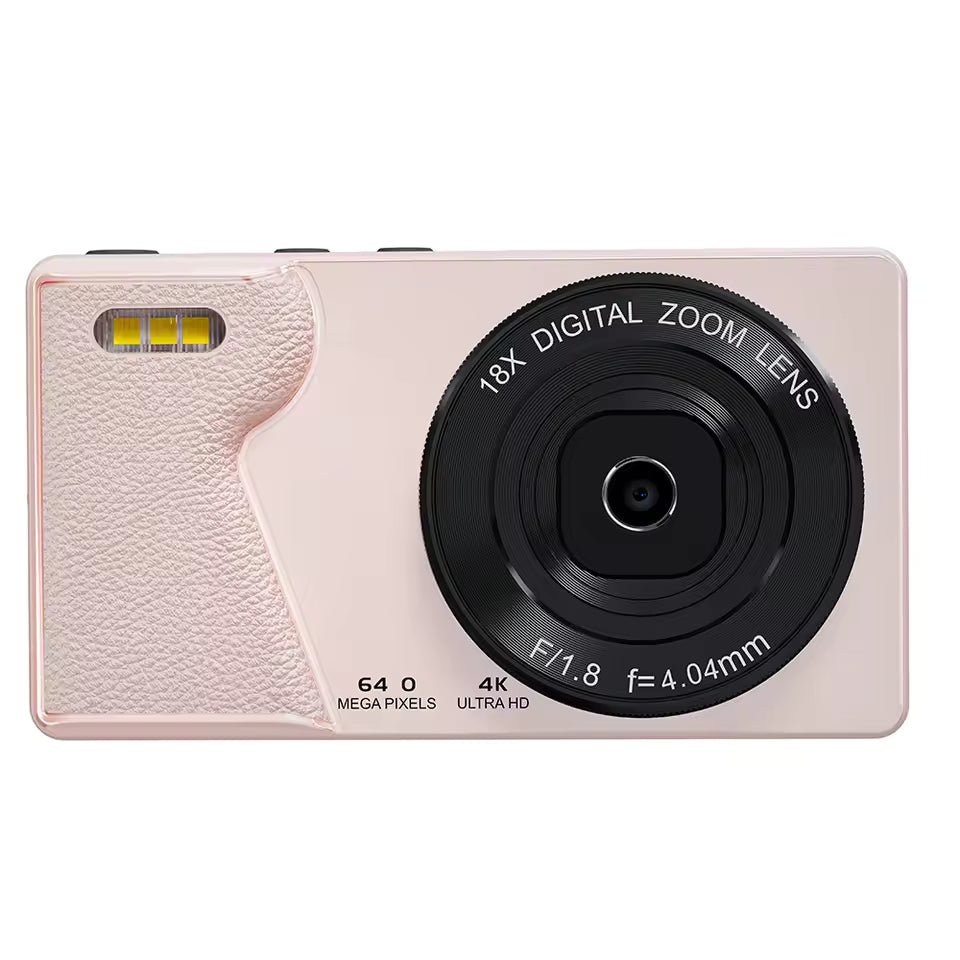Vandlion A61 Digital Camera Selfie Mode 2.8" TFT High Score LCD Screen 4K Video Recording 2000mAh Large Battery Capacity Cam